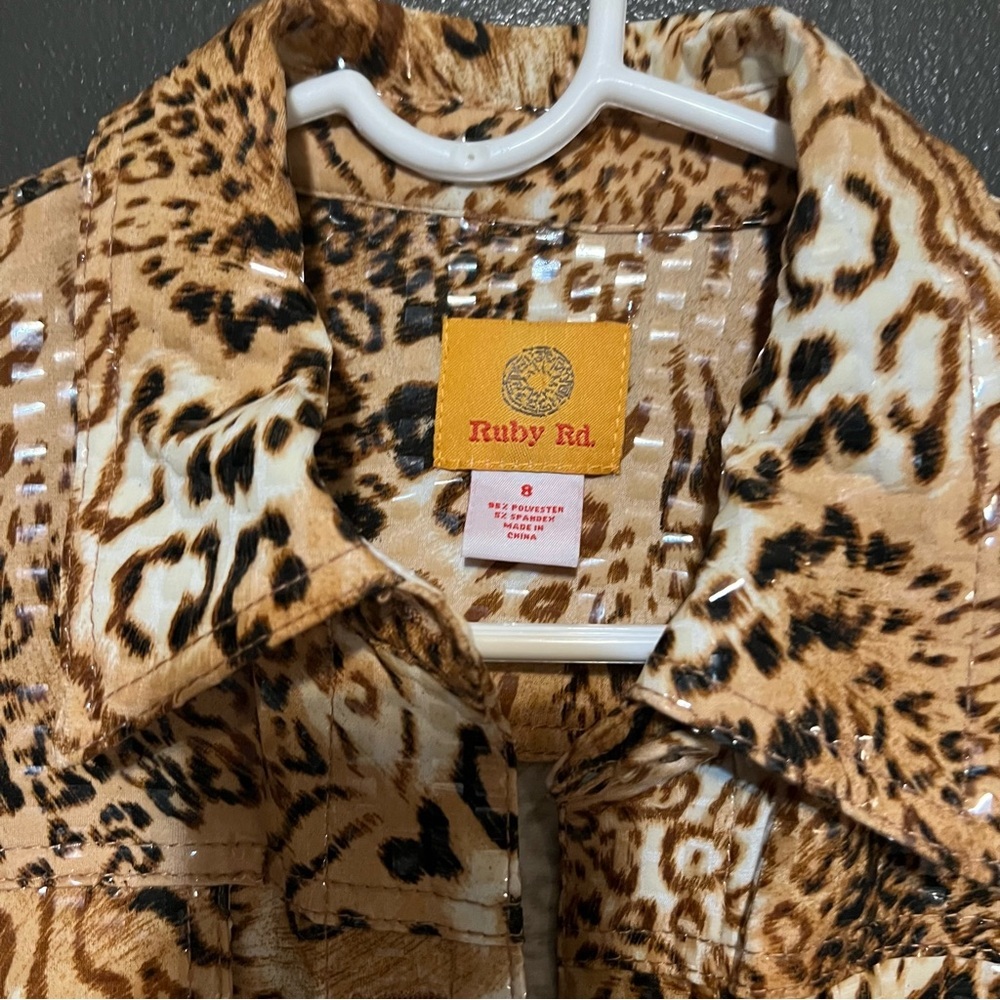 Animal Print Jacket from Ruby Rd - Picture 4 of 6